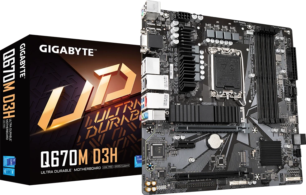 Gigabyte Q670M D3H (Rev. 1.0)